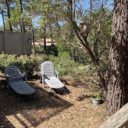 Maison Bois Dans La Foret De Carcans-plage Feriehus