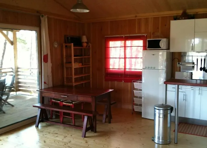 Maison Bois Dans La Foret De Carcans-plage *