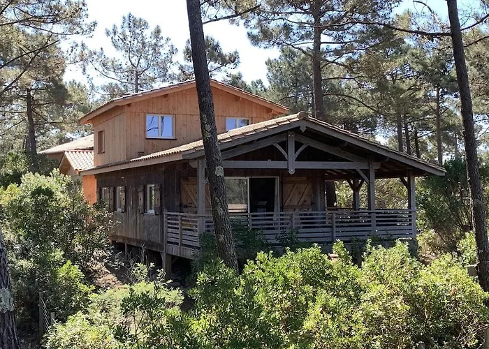 Hébergement de vacances Maison Bois Dans La Forêt De Carcans-plage