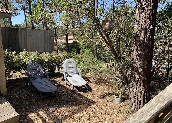 Maison Bois Dans La Foret De Carcans-plage Feriehus