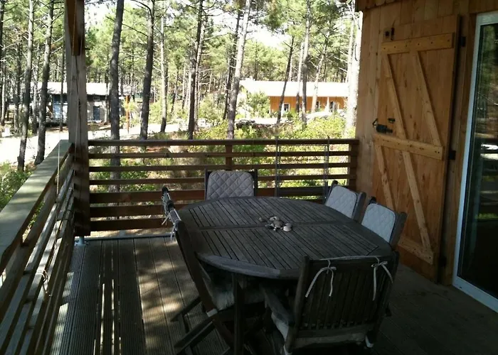 度假居 Maison Bois Dans La Foret De Carcans-plage 卡尔康